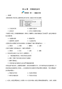 初中历史人教部编版九年级上册第16课 早期殖民掠夺同步达标检测题