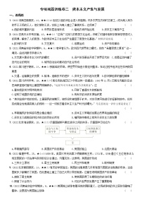 2022-2023学年九年级历史上学期期中专项巩固训练卷二