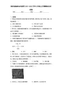 陕西省榆林市高新区2021-2022学年七年级上学期期末历史试题(含答案)