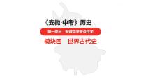 中考总复习历史（安徽地区）考点九年级上册 第三单元　封建时代的欧洲课件