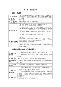 历史九年级下册第2课 俄国的改革学案