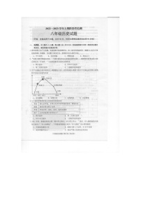 重庆市巴南区2022-2023学年八年级上学期期末历史试题