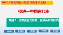 专题06  辽宋夏金元时期：民族关系发展和社会变化-中考历史第一轮复习夯实基础靶向示范课件（部编版）