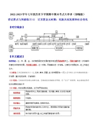 2022-2023年部编版历史七年级下册专项复习精讲精练：背记要点与突破练习02  辽宋夏金元时期：民族关系发展和社会变化（原卷版+解析版）