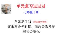 第二单元  辽宋夏金元时期：民族关系发展和社会变化【知识梳理2】——2022-2023学年部编版历史七年级下册单元综合复习