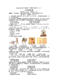 辽宁省葫芦岛市连山区2022-2023学年七年级下学期第三次月考历史试卷