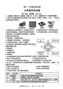 2023年陕西西安工业大学附属中学九年级中考第十一次模拟历史试题