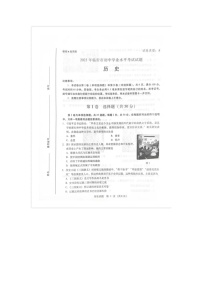 2023年山东省临沂市中考历史真题