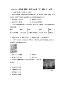 2022-2023学年重庆两江新区七年级（下）期末历史试卷（含解析）