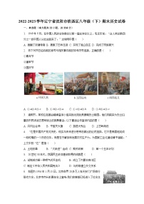 2022-2023学年辽宁省沈阳市铁西区八年级(下)期末历史试卷(含解析)