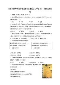 2022-2023学年辽宁省大连市金普新区七年级（下）期末历史试卷（含解析）