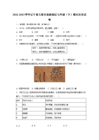 2022-2023学年辽宁省大连市高新园区七年级（下）期末历史试卷（含解析）