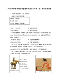 2022-2023学年湖北省恩施州利川市七年级（下）期末历史试卷（含解析）