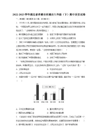 2022-2023学年湖北省孝感市应城市八年级（下）期中历史试卷（含解析）