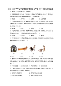 2022-2023学年辽宁省沈阳市法库县七年级（下）期末历史试卷（含解析）