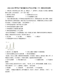 2022-2023学年辽宁省阜新市太平区七年级（下）期末历史试卷（含答案解析）