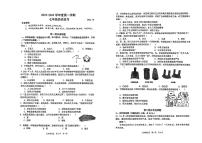 辽宁省大连市普兰店区第三十七中学2023-2024学年七年级上学期10月月考历史试题