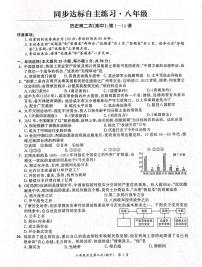 安徽省安庆市桐城市2023-2024学年八年级上学期11月期中历史试题