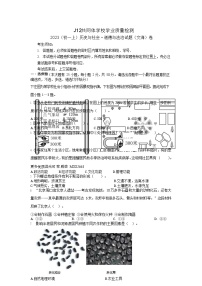 浙江省杭州市J12共同体2023-—2024学年七年级上学期11月期中道德与法治、历史与社会试题