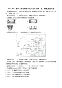 2022-2023学年山东省菏泽市成武县八年级（下）期末历史试卷(含答案解析)