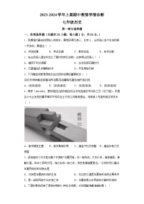 河南省三门峡市陕州区2023-2024学年七年级上学期期中考试历史试题（含解析）
