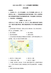 河南省焦作市城乡一体化示范区2023_2024学年九年级上学期期中考试历史试卷(解析版 )