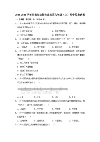 河南省洛阳市洛龙区2023-2024学年部编版九年级上学期期中历史试卷（含解析）