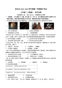 河北省张家口市宣化区2022-2023学年七年级上学期期末历史试题