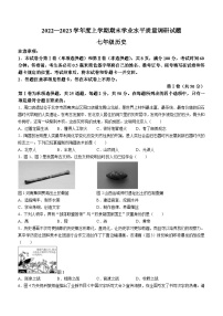 山东省临沂市河东区2022-2023学年七年级上学期期末历史试题