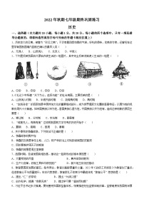 河南省南阳市南召县2022-2023学年七年级上学期期末历史试题