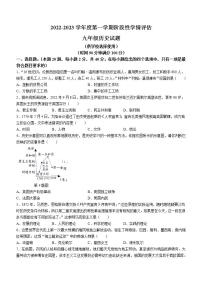 河北省保定市雄县2022-2023学年九年级上学期期末历史试题