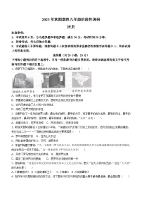 河南省南阳市方城县2023-2024学年部编版九年级历史上学期期末试题（含答案）