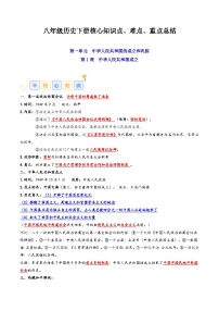 04八年级历史下册 -【速查速记】2024年中考历史复习6册教材核心知识点、难点、重点知识总结（部编版）