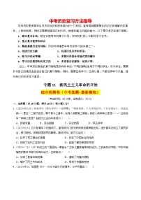 专题11 新民主主义革命的开始（练习）-备战2024年中考历史一轮复习课件+讲义（部编版）