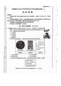 2024年陕西省西安市西咸新区九年级一模历史试题