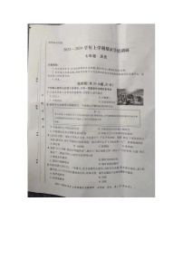 河南省洛阳市汝阳县2023-2024学年七年级上学期期末历史试题