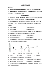 山东省菏泽市鲁西新区2023-2024学年八年级下学期期中历史试题（含解析）