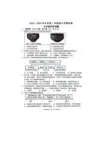 山东省菏泽市单县2023-2024学年九年级下学期期中历史试题