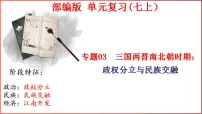 第四单元 三国两晋南北朝时期 政权分立与民族交融课件---2024年中考历史一轮复习