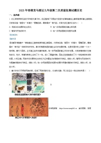 25，2023年四川省泸州市龙马潭区中考二模历史试题