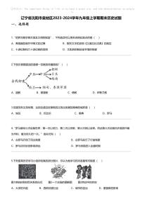 辽宁省沈阳市皇姑区2023-2024学年九年级上学期期末历史试题