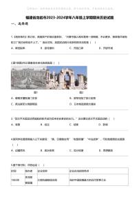 福建省龙岩市2023-2024学年八年级上学期期末历史试题