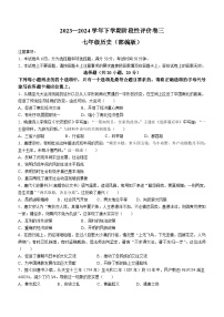 河南省商丘市夏邑县2023-2024学年七年级下学期6月月考历史试题（含答案）