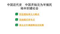 2024湖北中考历史二轮中考题型研究 中国近代史 中国开始沦为半殖民地半封建社会（复习课件）