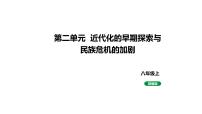 人教版八上历史第二单元近代化的早期探索与民族危机的加剧(2024成都中考复习课件)