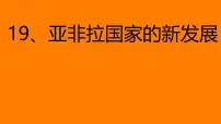 历史第19课 亚非拉国家的新发展完美版ppt课件