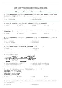 2024～2025学年江苏苏州张家港市初二(上)期中历史试卷[原题+解析]