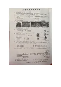 山东省菏泽市巨野县2024-2025学年九年级上学期11月期中历史试题