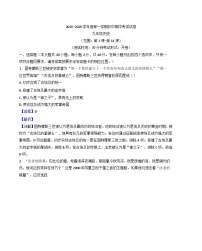 江西省赣州市龙南市2024-2025学年九年级上学期期中历史试题（解析版）