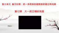 历史七年级上册（2024）第12课 大一统主朝的巩固背景图ppt课件